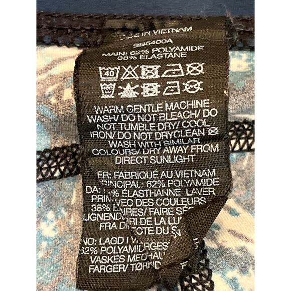 Sweaty Betty XL The Power Workout Leggings Blue Marble Print - Picture 8 of 11